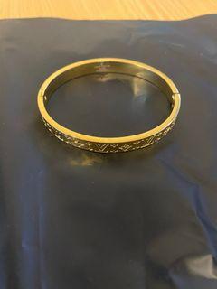 Gold Louis Vuitton Bracelet