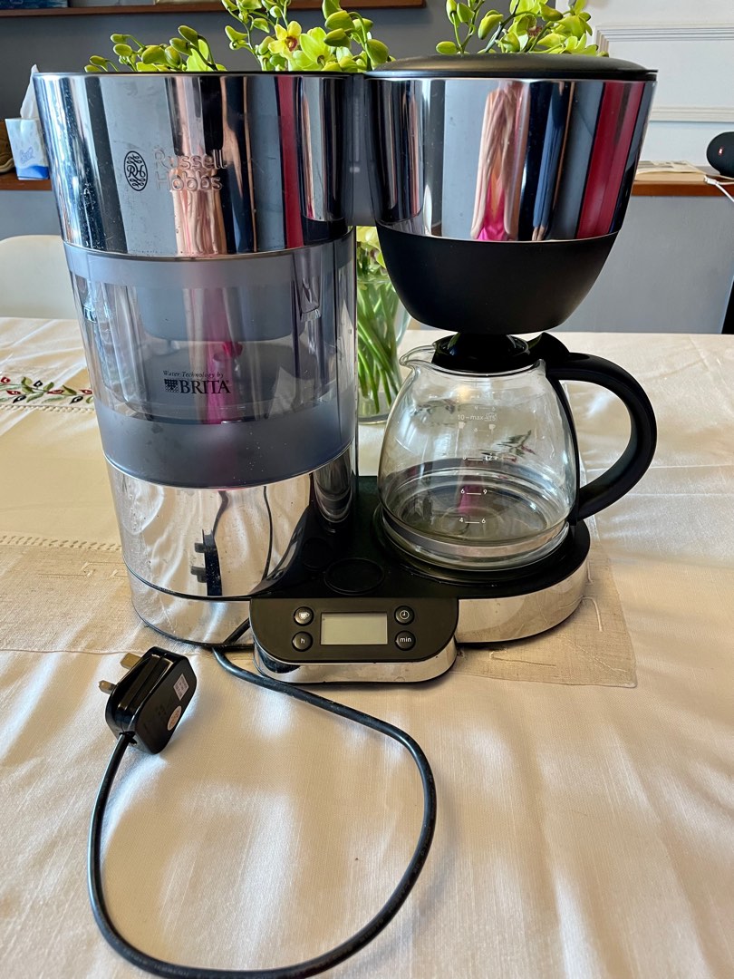 Great Russel Hobbs coffee machine with Brita filter, TV & Home