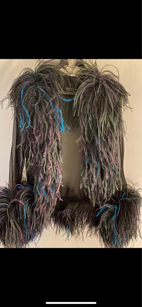 Gucci ostrich jacket sales