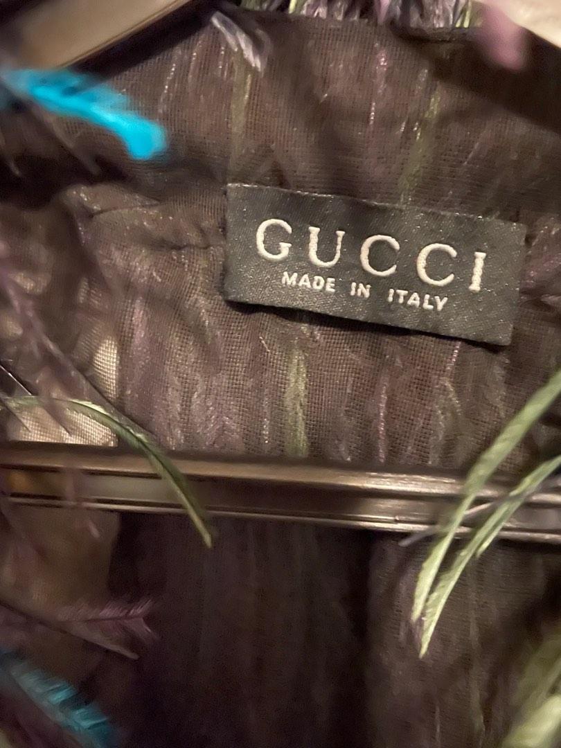 Gucci hotsell ostrich jacket