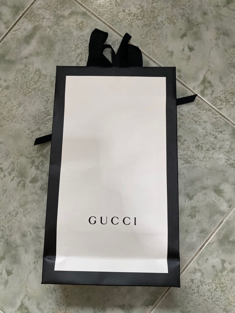 Gucci Paper Bag, Hobbies & Toys, Stationery & Craft, Other Stationery