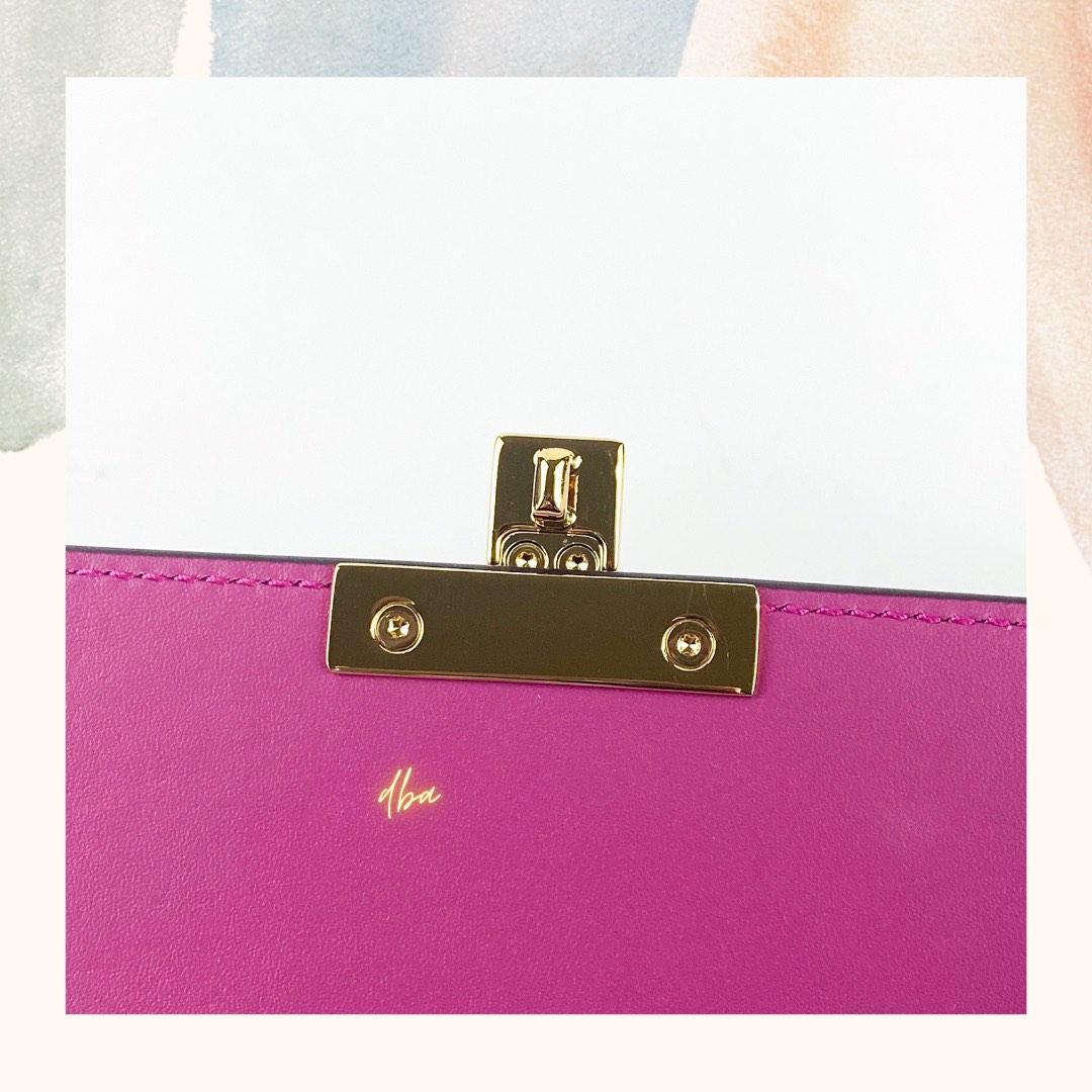 Gucci Supreme Monoblock Padlock Continental Wallet on Chain (WOC