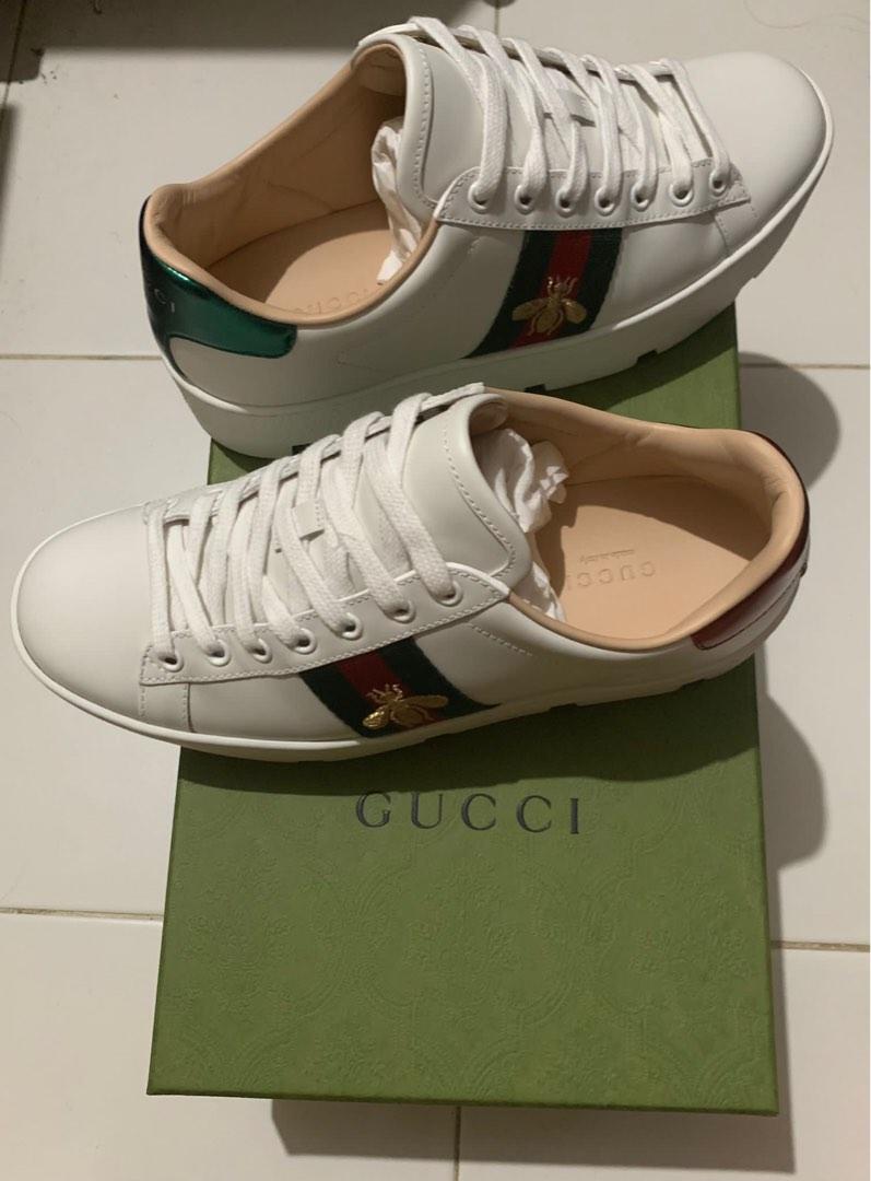 Gucci ace embroidered platform store