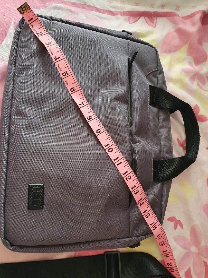 Halo laptop bag 1314 inches, grey/black, with tag price, Women's