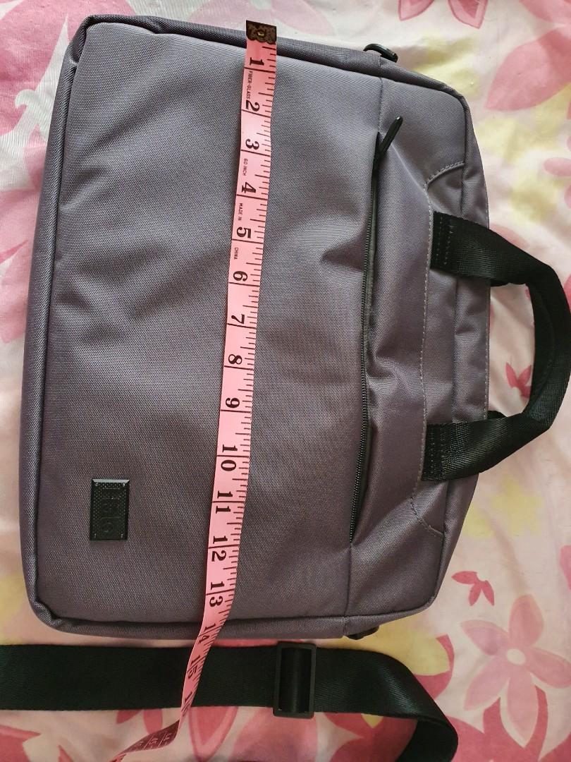 Halo laptop bag 1314 inches, grey/black, with tag price, Women's