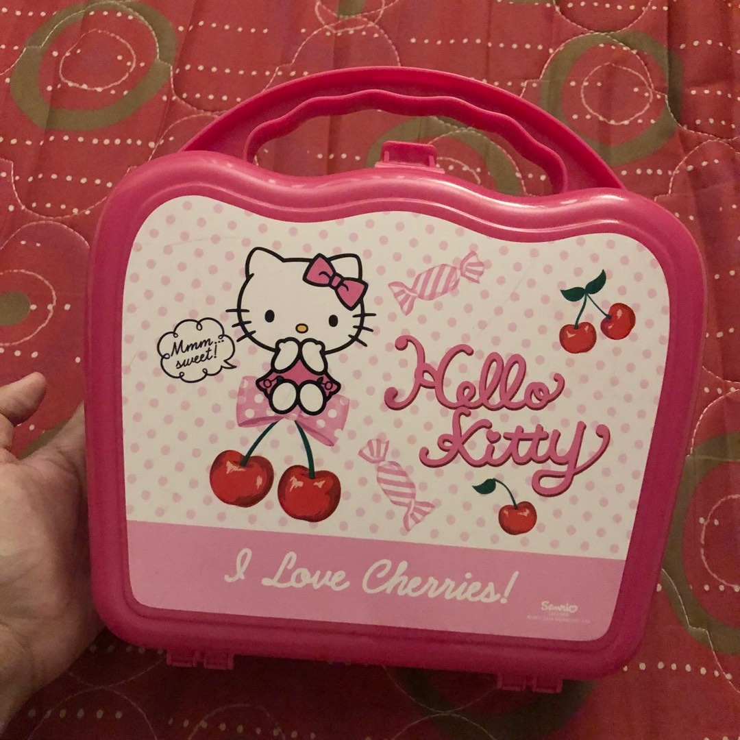Hello Kitty Lunchbox and cookie box, Babies & Kids, Baby Nursery & Kids