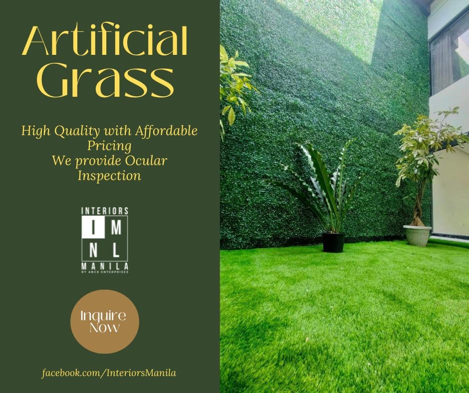 HIGH QUALITY ARTIFICIAL GRASS, Furniture & Home Living, Home Decor