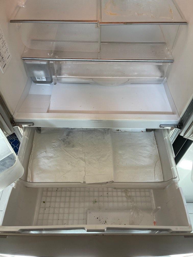 Hitachi Twin Door Fridge with Ice Maker, TV & Home Appliances, Kitchen