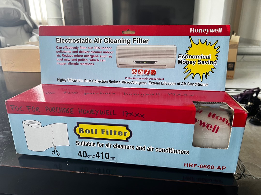 Honeywell Roll Filter suitable for air conditioners, TV & Home