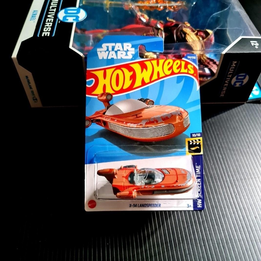 Hot Wheels Star Wars X 34 Landspeeder Luke Skywalker Landspeeder Hotwheels Screen Time 2022 Hobbies Toys Toys Games on Carousell