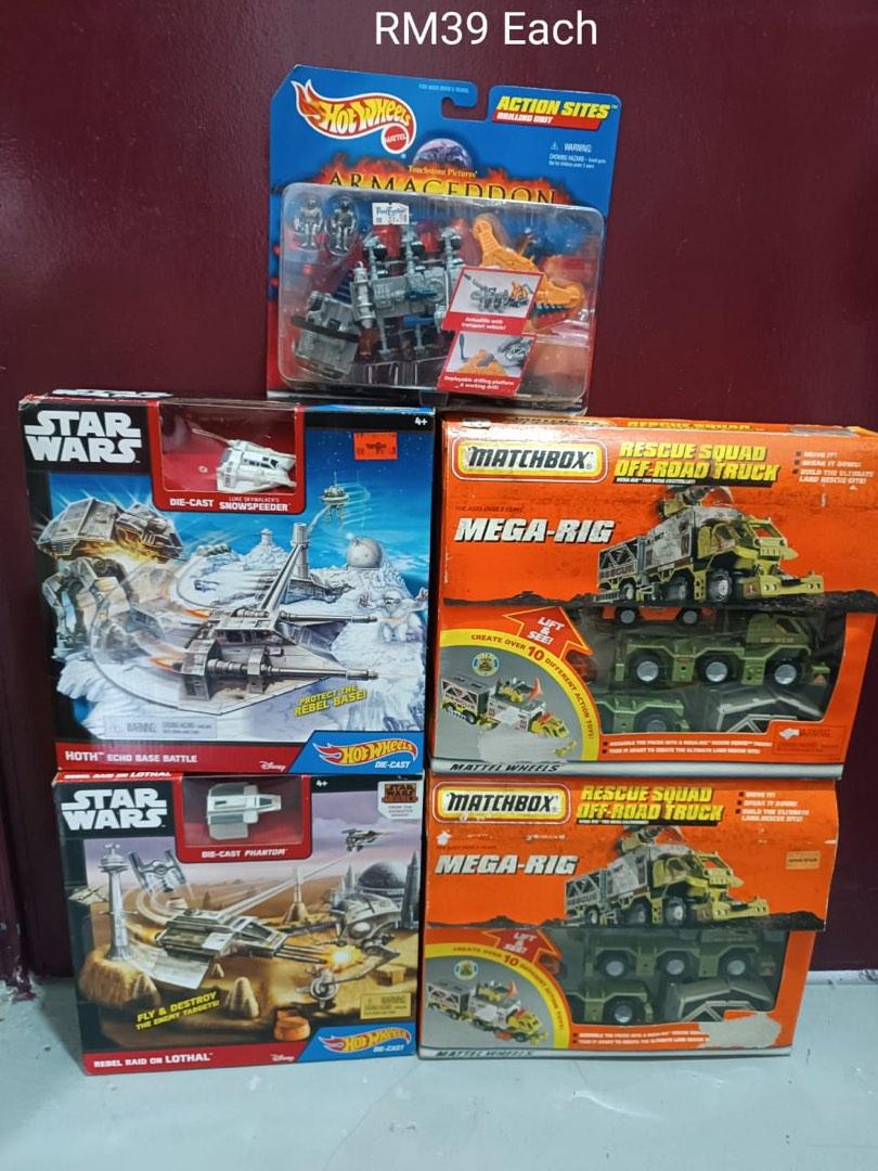 Hotwheels matchbox boxset starwars armageddon
