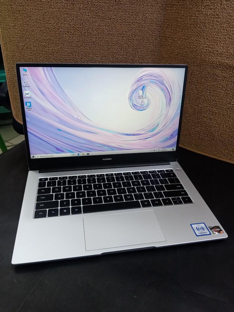 Huawei matebook D14 ( ryzen 7 3700U) 8GB Ram 512SSD (99%Smooth and ...