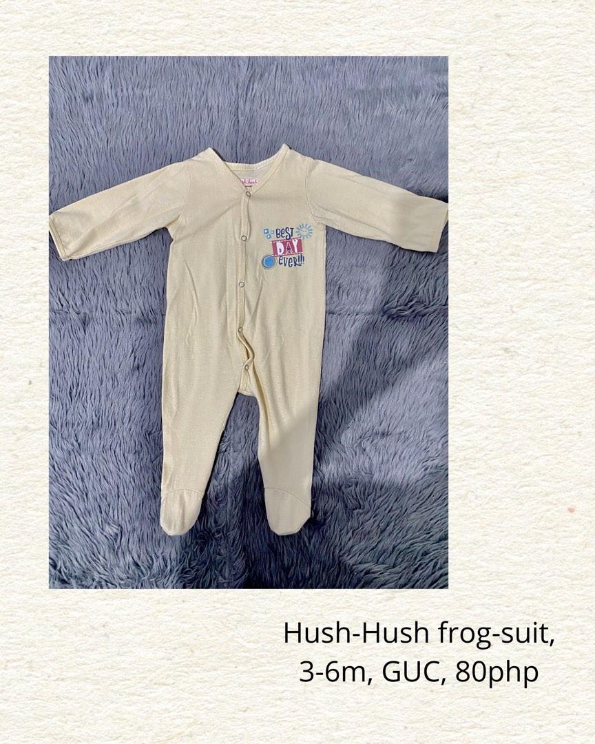 Hush hush baby frogsuits, Babies & Kids, Babies & Kids Fashion on Carousell