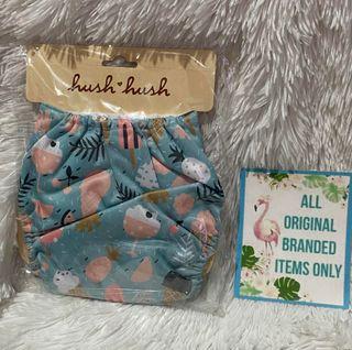 HUSH HUSH Washable Diaper Short Pants Adjustable for Babies Clothes GREEN love11shop