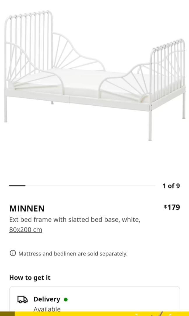 IKEA EXTENDABLE BED, Babies & Kids, Baby Nursery & Kids Furniture