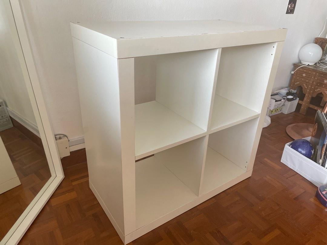 IKEA Kallax 4 cube shelving unit, Furniture & Home Living, Furniture