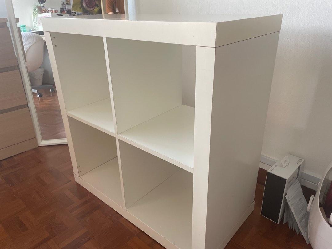 IKEA Kallax 4 cube shelving unit, Furniture & Home Living, Furniture
