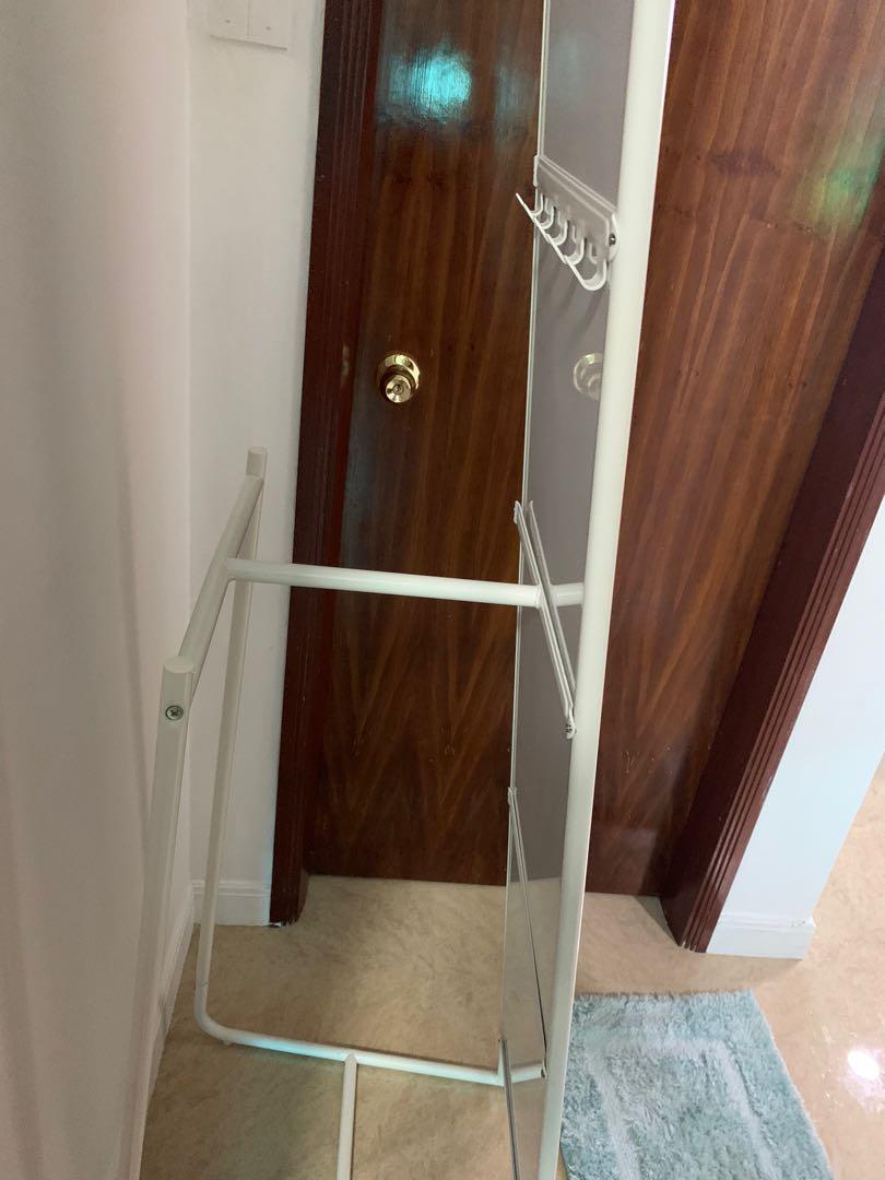 Ikea standing full length mirror, Furniture & Home Living, Home Decor