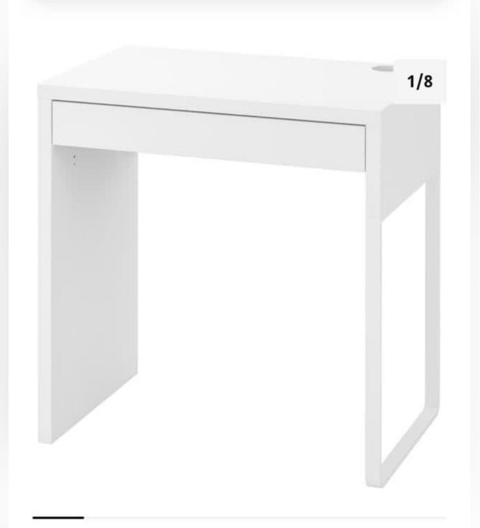 ikea study table& chair, Furniture & Home Living, Furniture, Tables