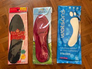 3 pairs Insoles