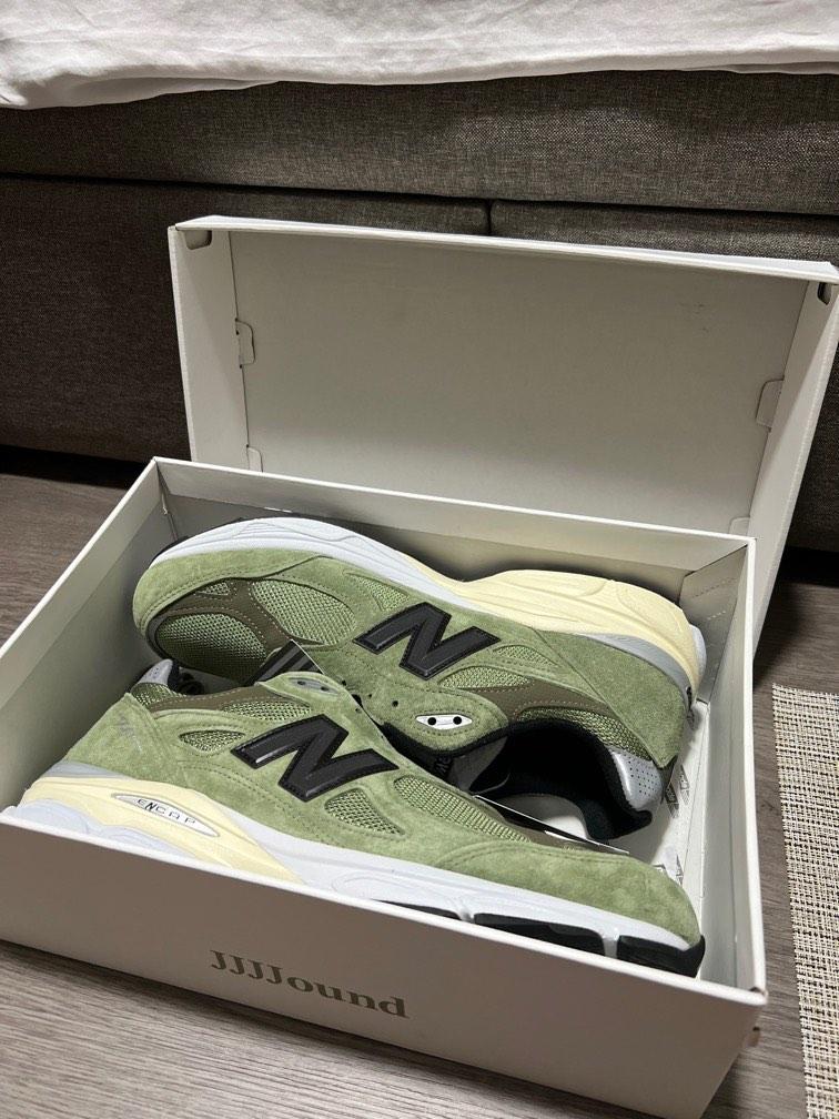 jjjjound x new balance 990v3 khaki