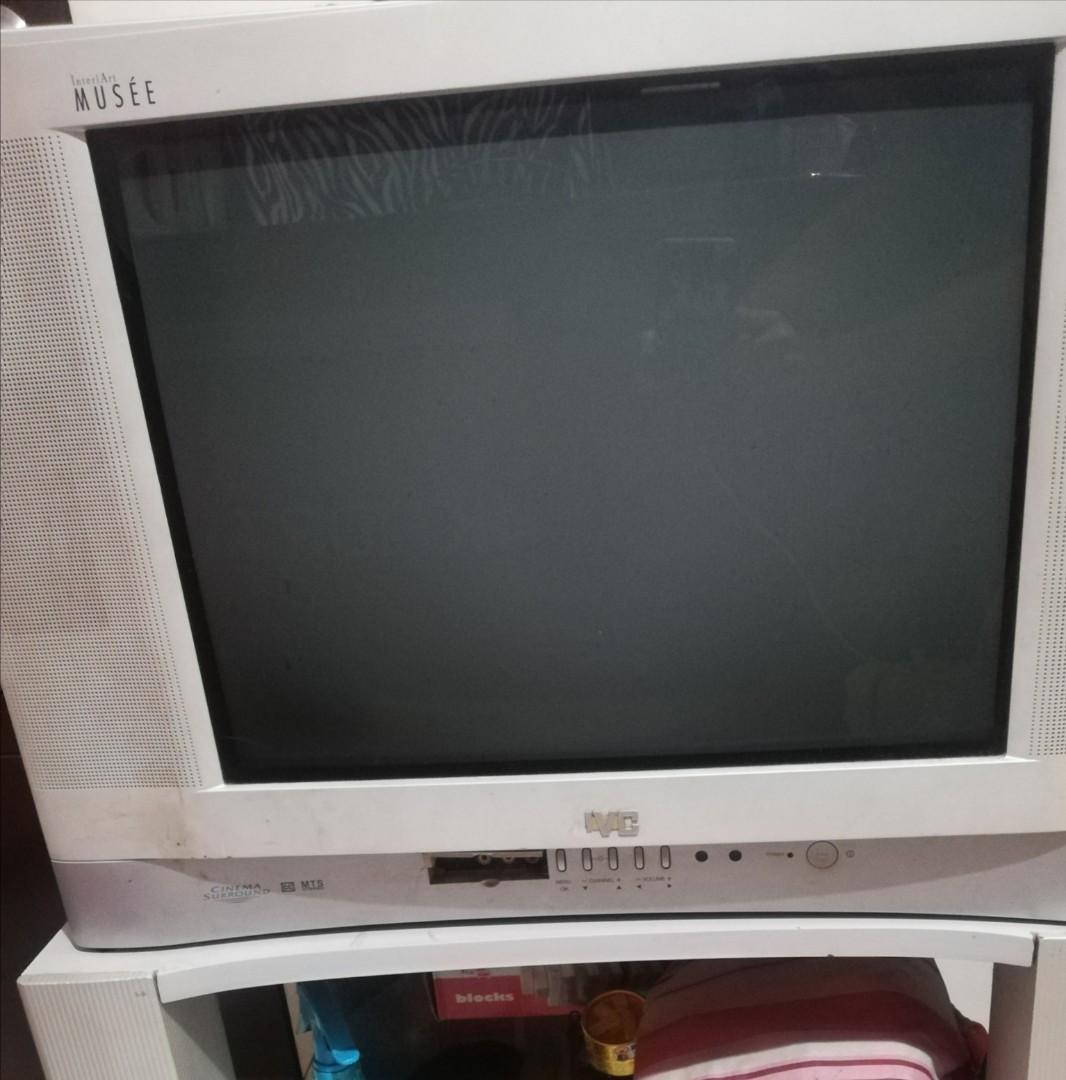 JVC CRT TV, TV & Home Appliances, TV & Entertainment, TV on Carousell