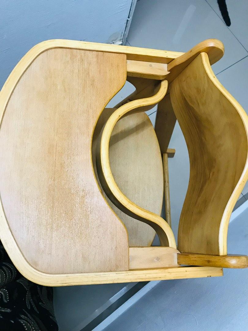 Kerusi Bayi Jenis Kayu, Babies & Kids, Baby Nursery & Kids Furniture