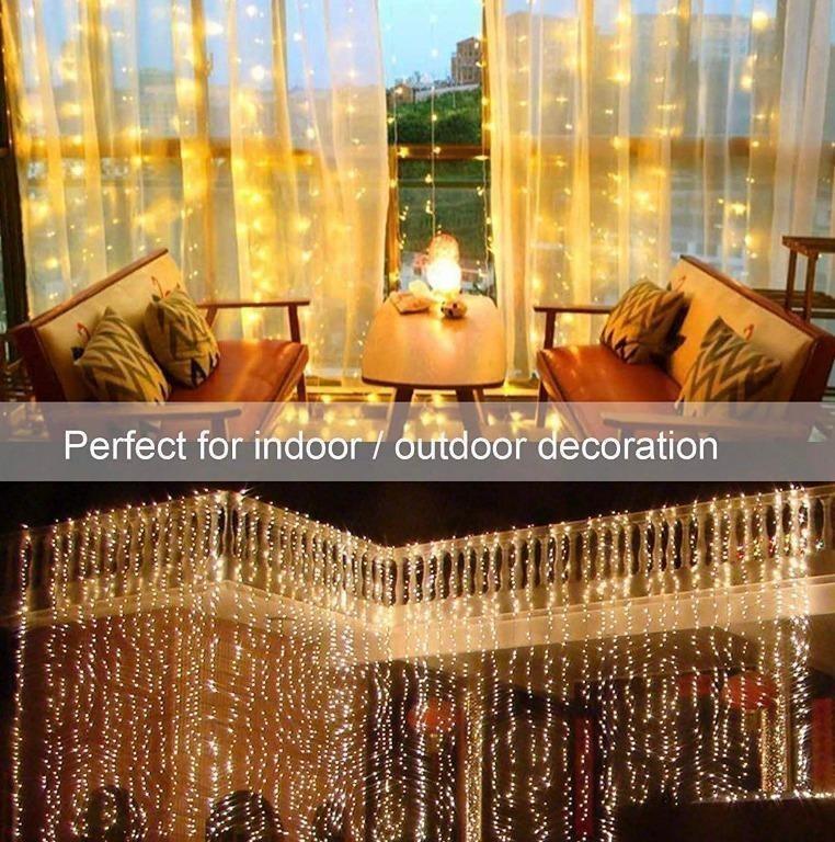 LED Fairy Light CORST LED LIGHTING FAIRY LIGHTS,3M X 2M. 200LED, 8 MODE