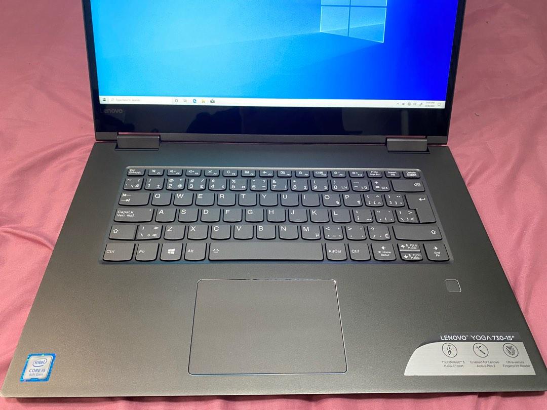 Lenovo Yoga 73015IKB Core i5 8th Gen 8gb Ram 256gb SSD Touchscreen