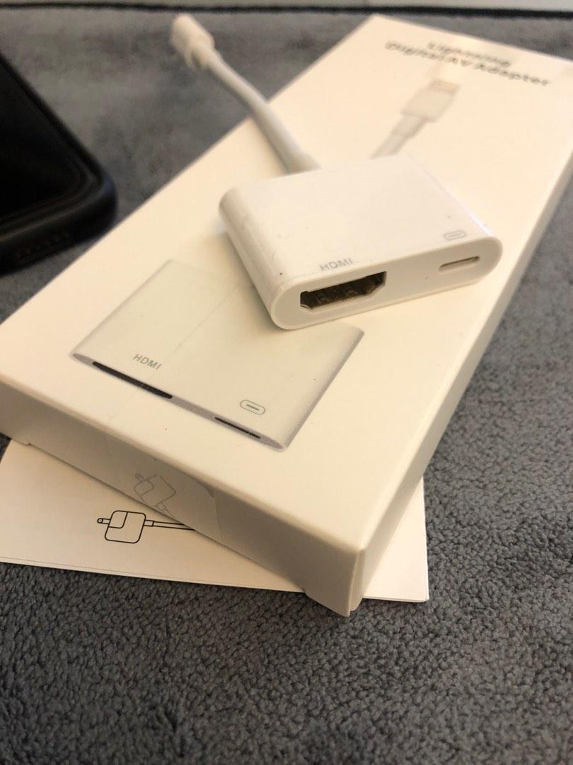 Lightning Digital AV Adaptor (HDMI)designed for your iPhone, iPad, or