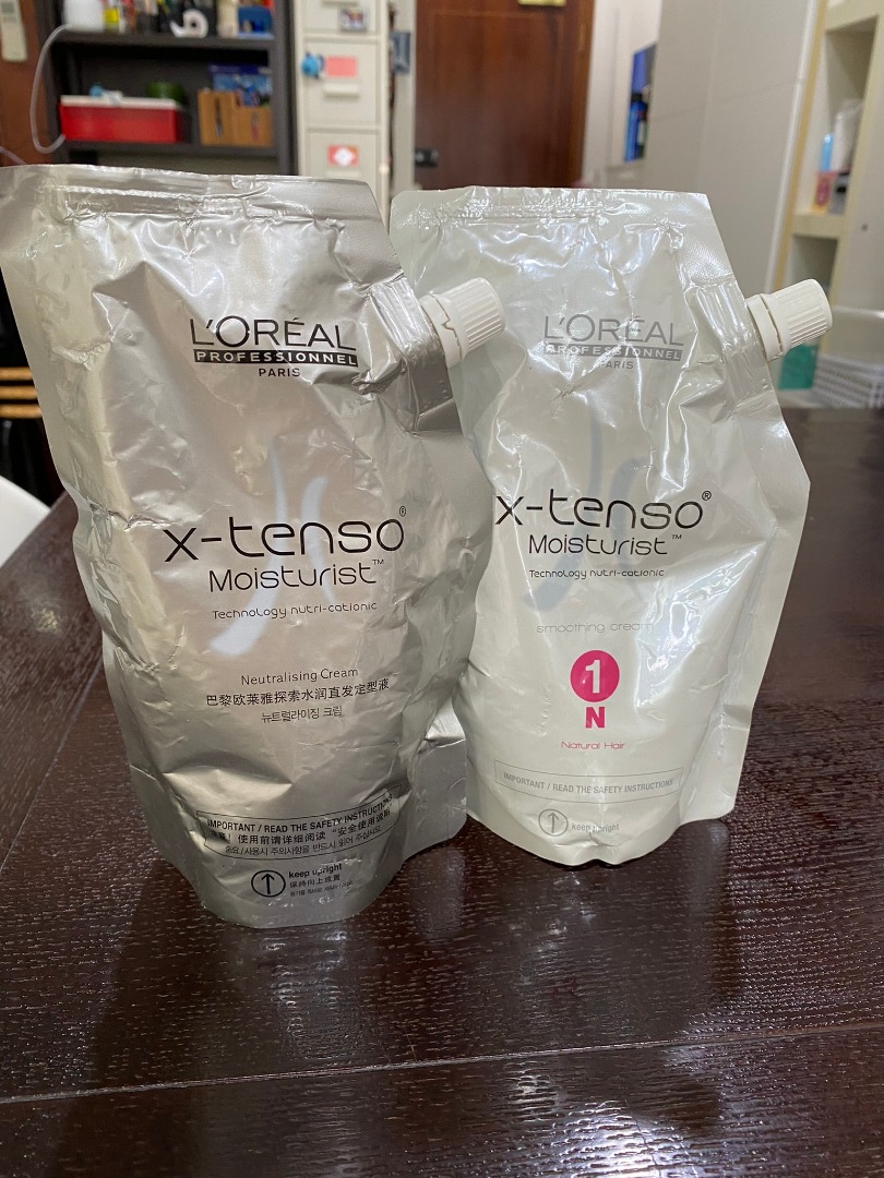 L'oreal Paris X-Tenso Moisturist Hair Straightener Set Extra Resistant ...