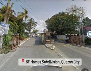 Lot For Sale in BF Homes Subdivision Near Don Enrique Heights Quezon City