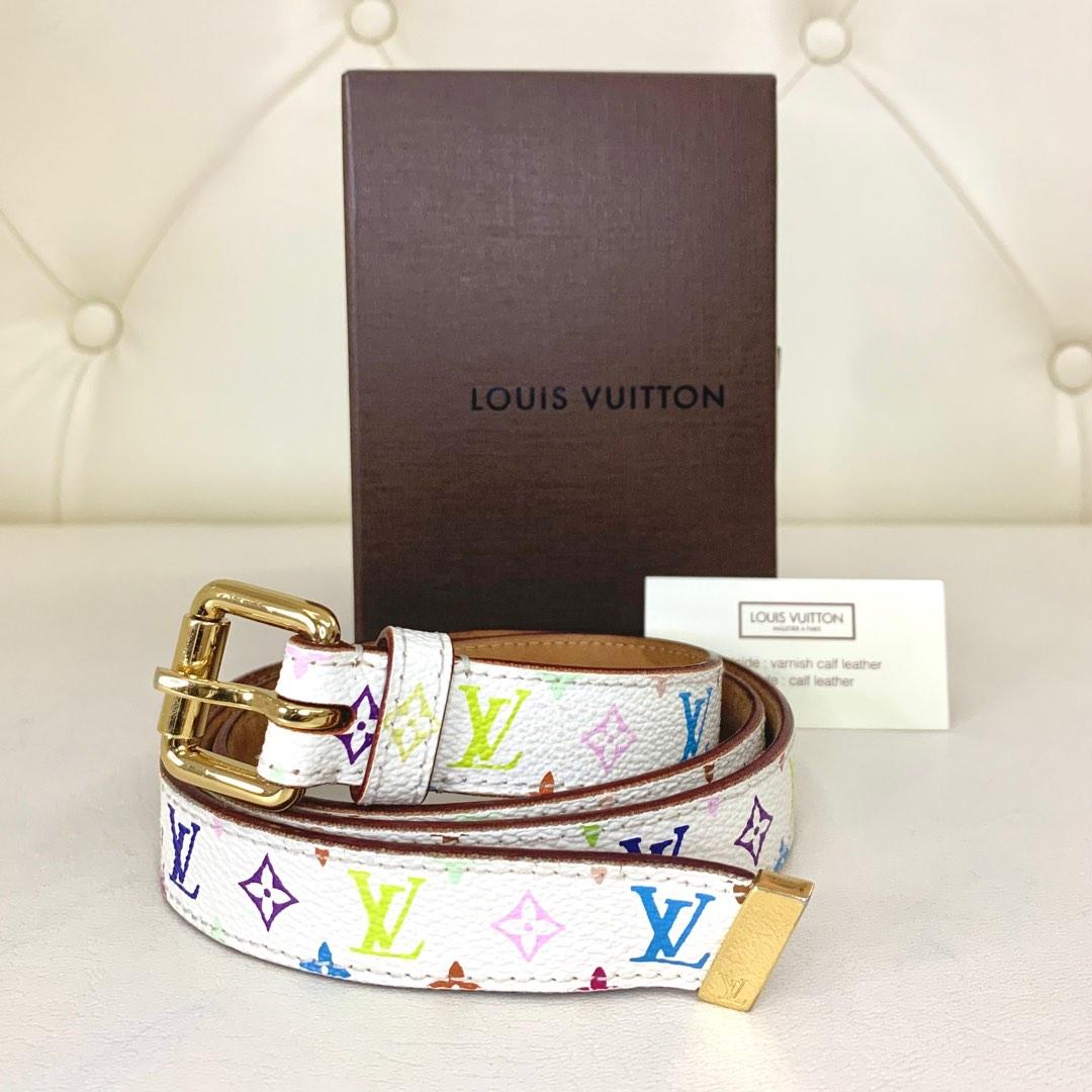 Louis Vuitton Limited Edition Takashi Murakami Women's Belt, Women's  Fashion, Watches & Accessories, Belts on Carousell