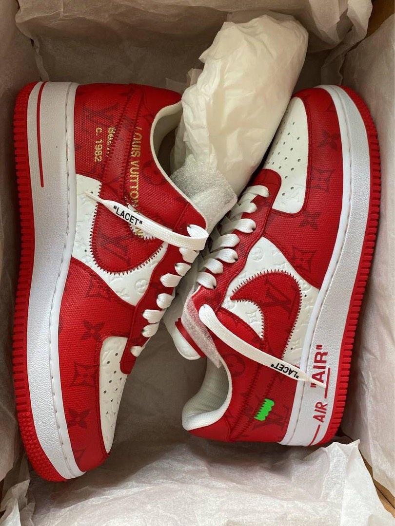 Air force one supreme louis vuitton on sale