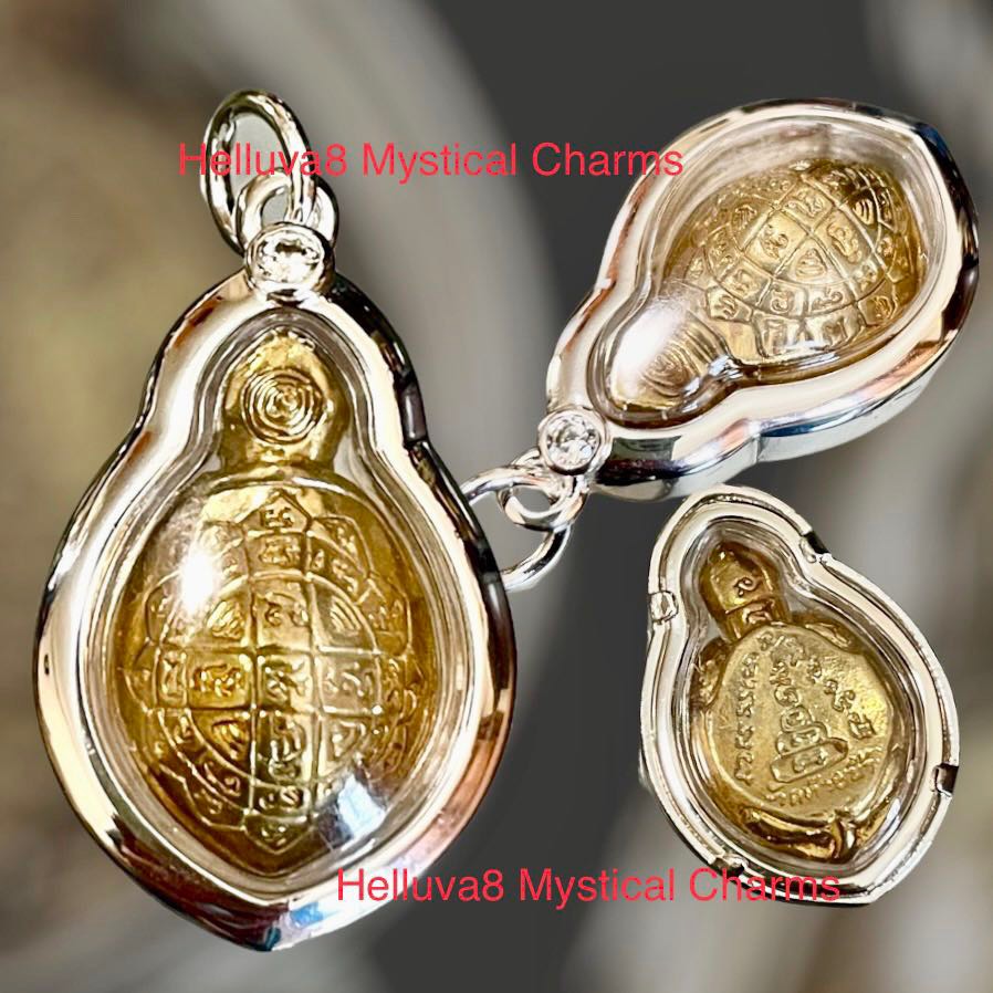 Phaya Nok Yuk Kam Namchok Amulet - First Batch Golden Peacock for Sunday-Born Luck & Prosperity