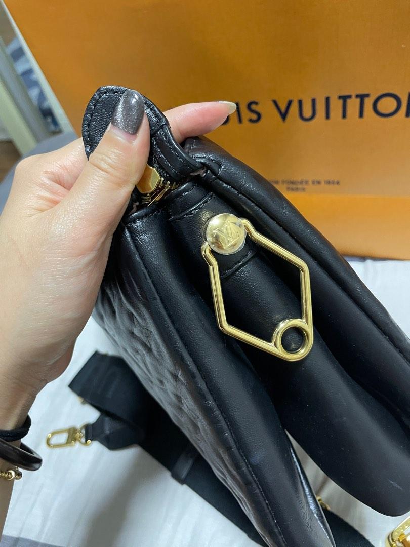 Cloth small bag Louis Vuitton Brown in Cloth - 25900391
