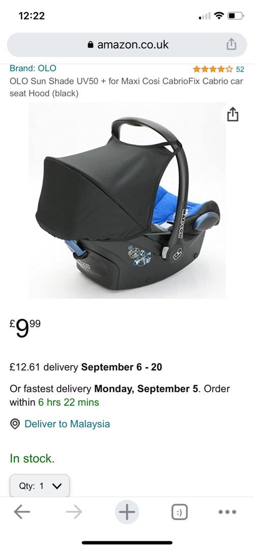 Sun Shade Maxi Cosi Cabriofix Car Seat Hood Maxi Cosi Sun Shade