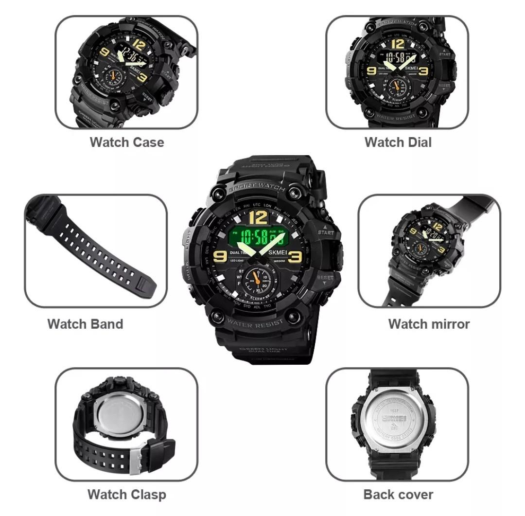 Mens Digital Sports watch, Men's Fashion, Watches & Accessories