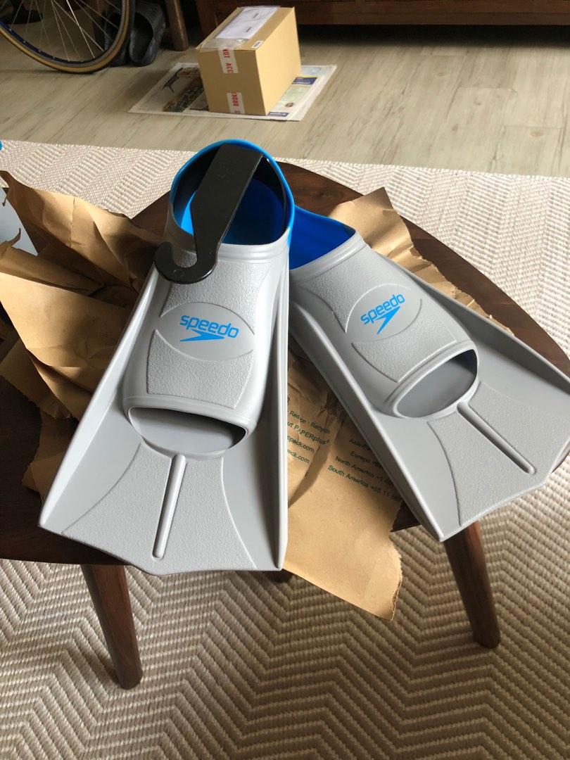 Mens short blade training swimming fins, Sports Equipment, Sports