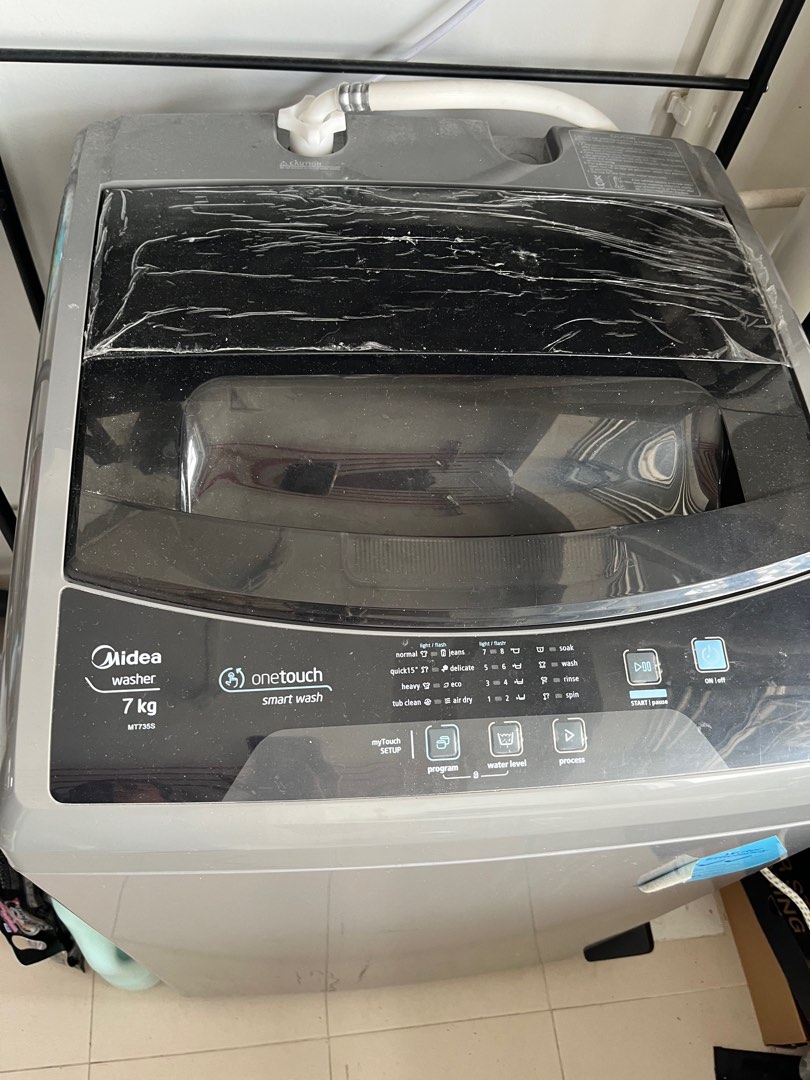 midea top load washing machine, TV & Home Appliances, Washing Machines