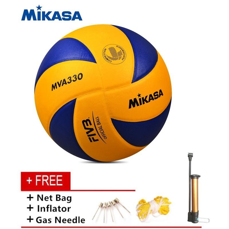 Mikasa volleyball MVA330 Genuine PU Official Size 5 Volleyball Ball ...