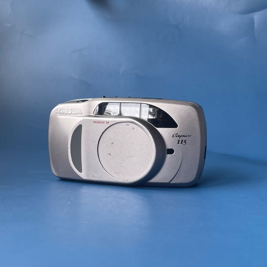 Minolta Capios 115 35mm Film Camera, Photography, Cameras on Carousell