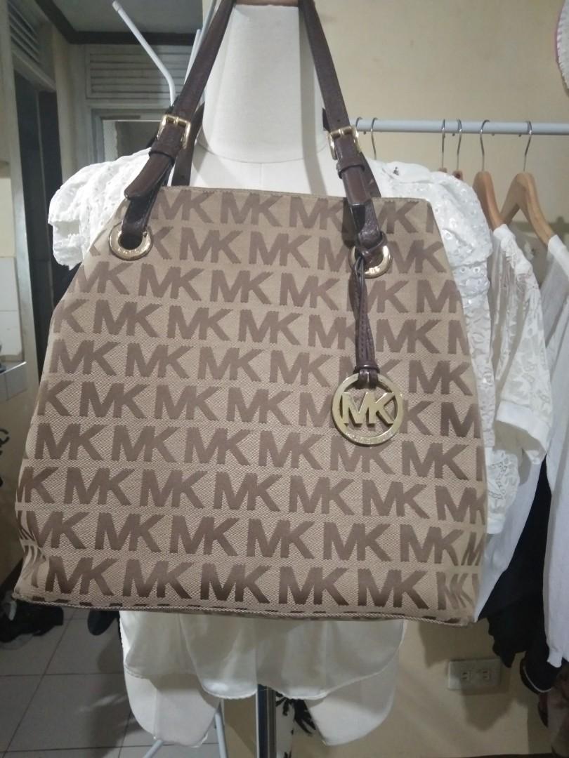 MK Canvas Tote Bag Women s Fashion Bags Wallets Tote Bags on Carousell