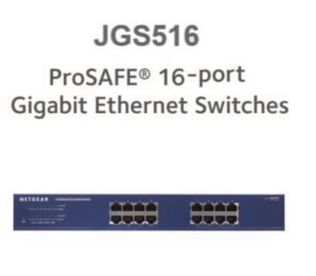 Netgear 16 port network switch computers tech parts accessories