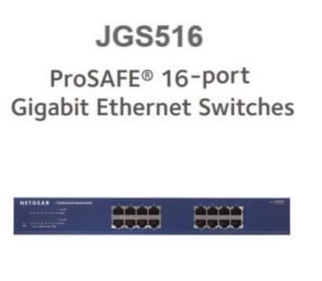 Netgear 16 port network switch, Computers & Tech, Parts & Accessories