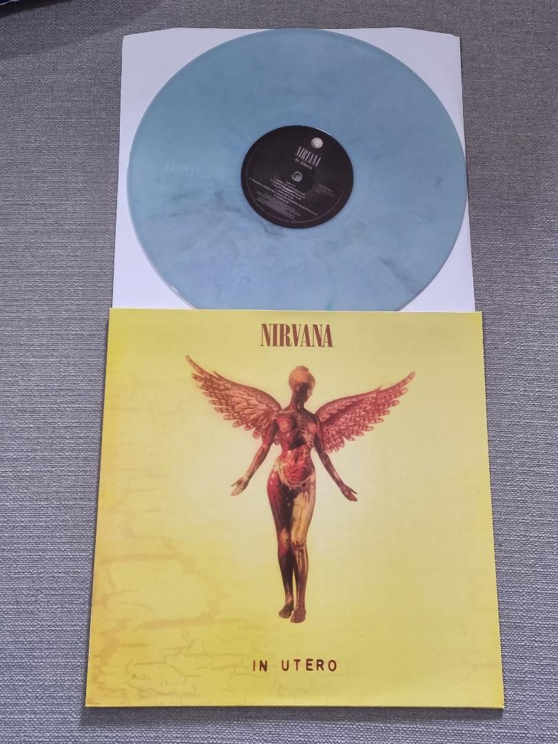 Nirvana In Utero Coloured Vinyl LP Kurt Cobain, Hobbies & Toys, Music & Media, Vinyls on Carousell