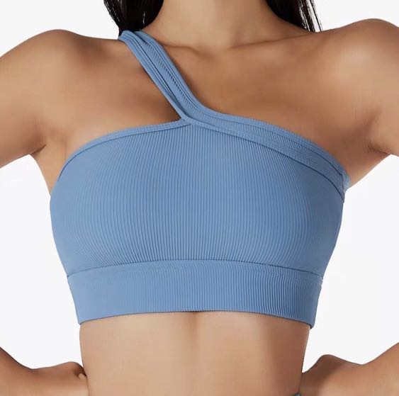 One sided Sports Bra, Women's Fashion, Activewear on Carousell