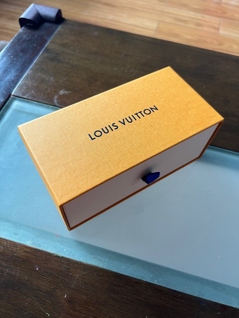 Plain Chocolate Louis Vuitton Sunglass Box