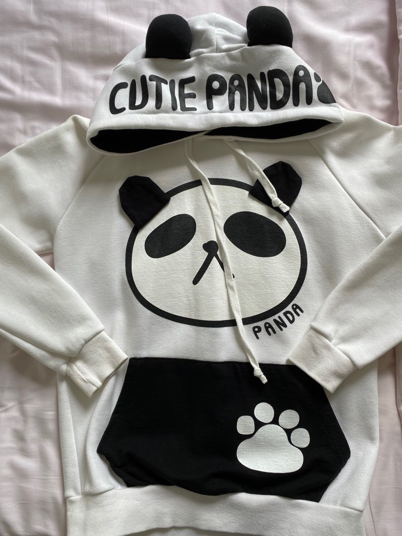 Panda 2025 with hoodie