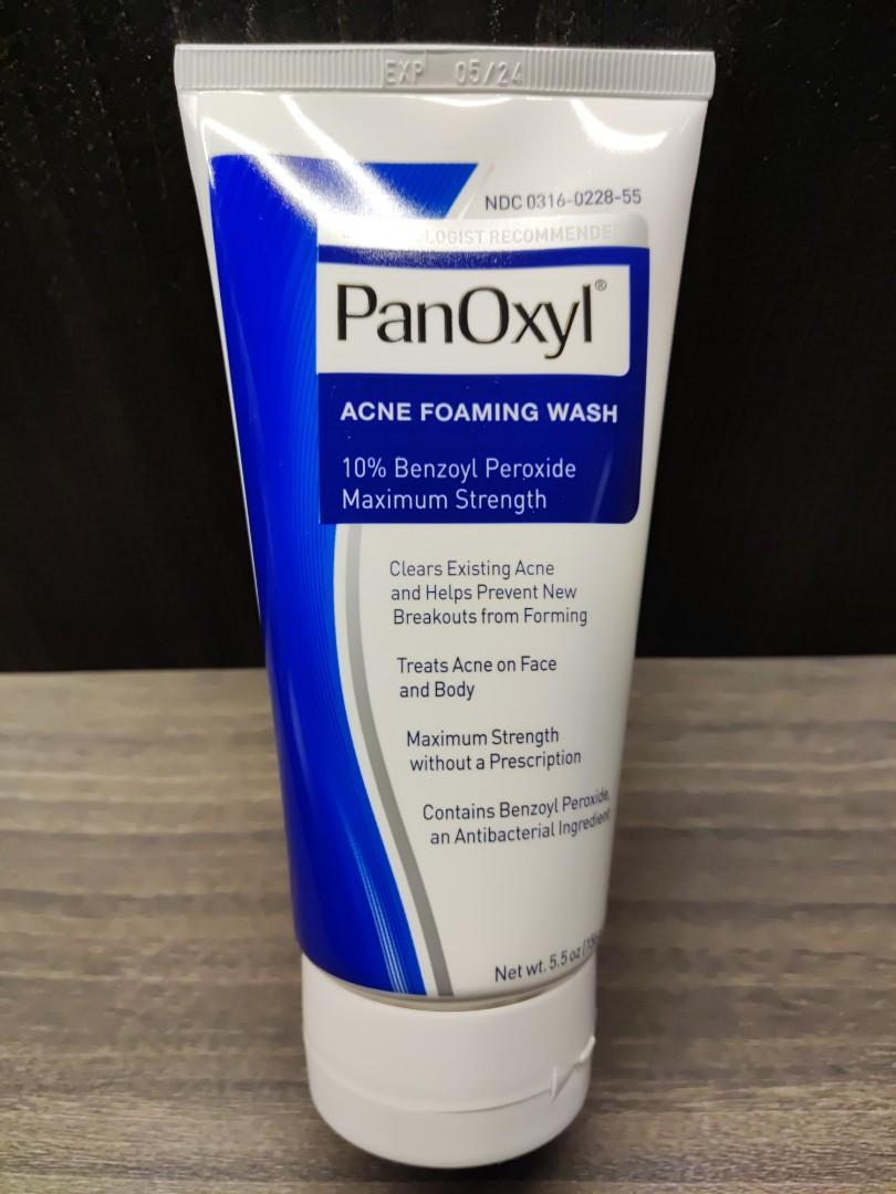 PanOxyl Acne Foaming Wash 10 Benzoyl Peroxide, Beauty & Personal Care